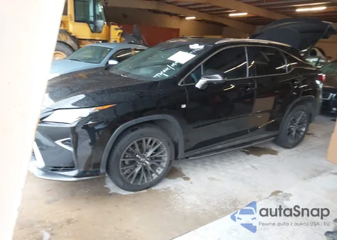 2016 Lexus Rx 350 F Sport z USA, uszkodzony, nr VIN 2T2BZMCA5GC048437